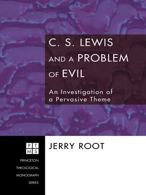 cover image of C. S. Lewis and a Problem of Evil